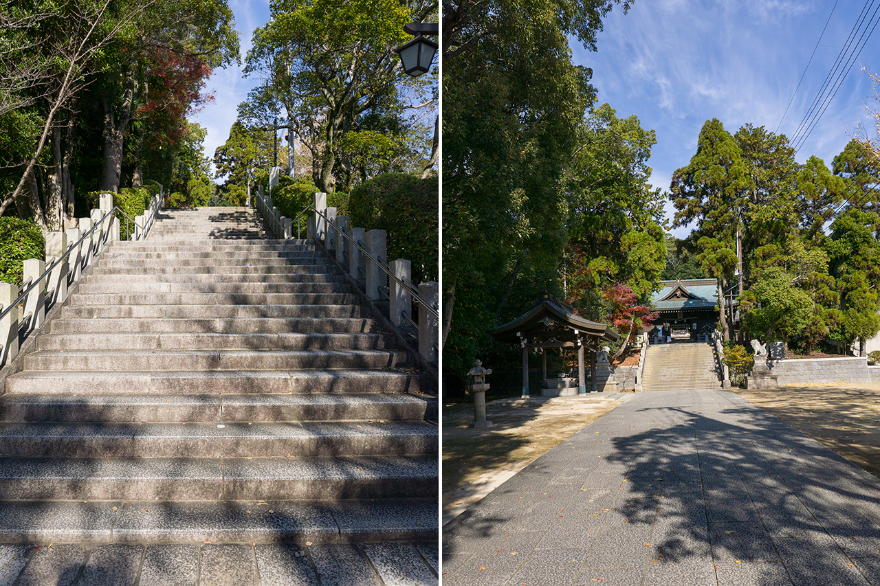 二つの目の石段