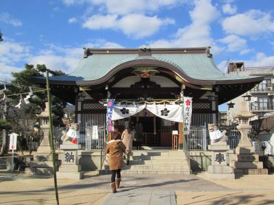 打出天神社 拝殿