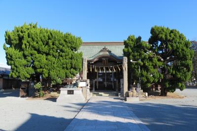 天満神社 鳥居と拝殿