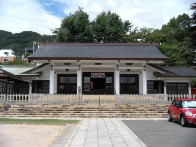 兵庫県神戸護國神社 拝殿