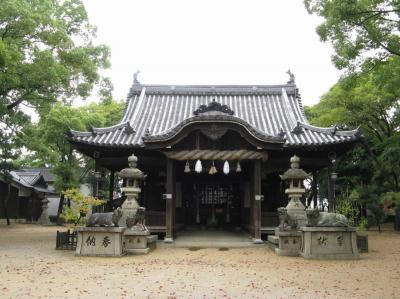 津田天満神社 拝殿