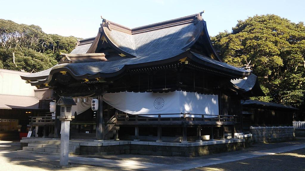 酒列磯前神社 拝殿