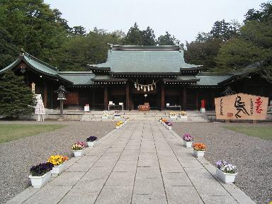 茨城県護国神社 拝殿