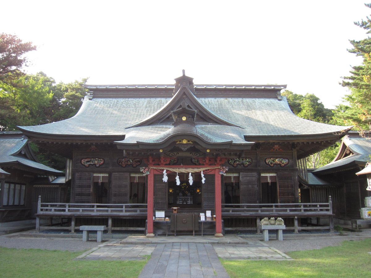 大洗磯前神社 拝殿