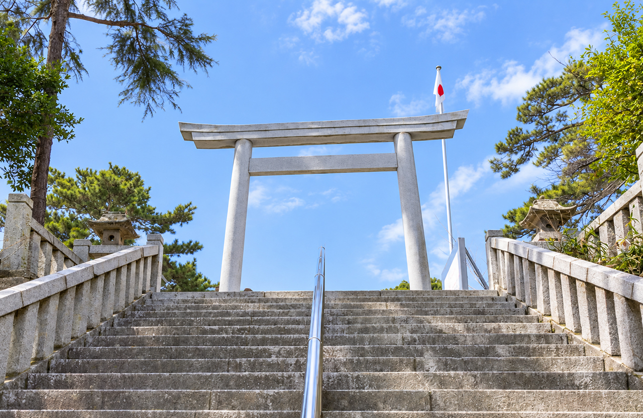 大洗磯前神社 中山鳥居
