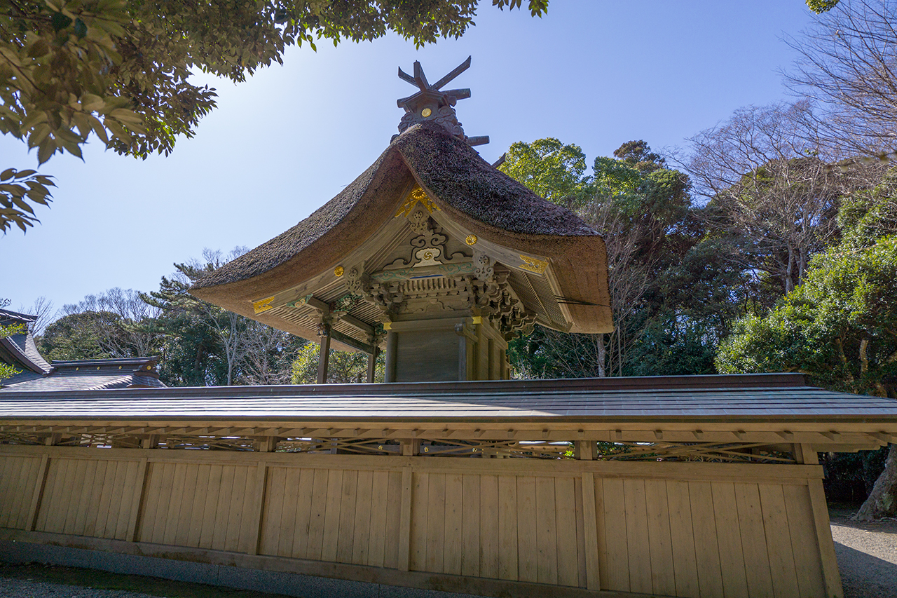 大洗磯前神社 本殿 横
