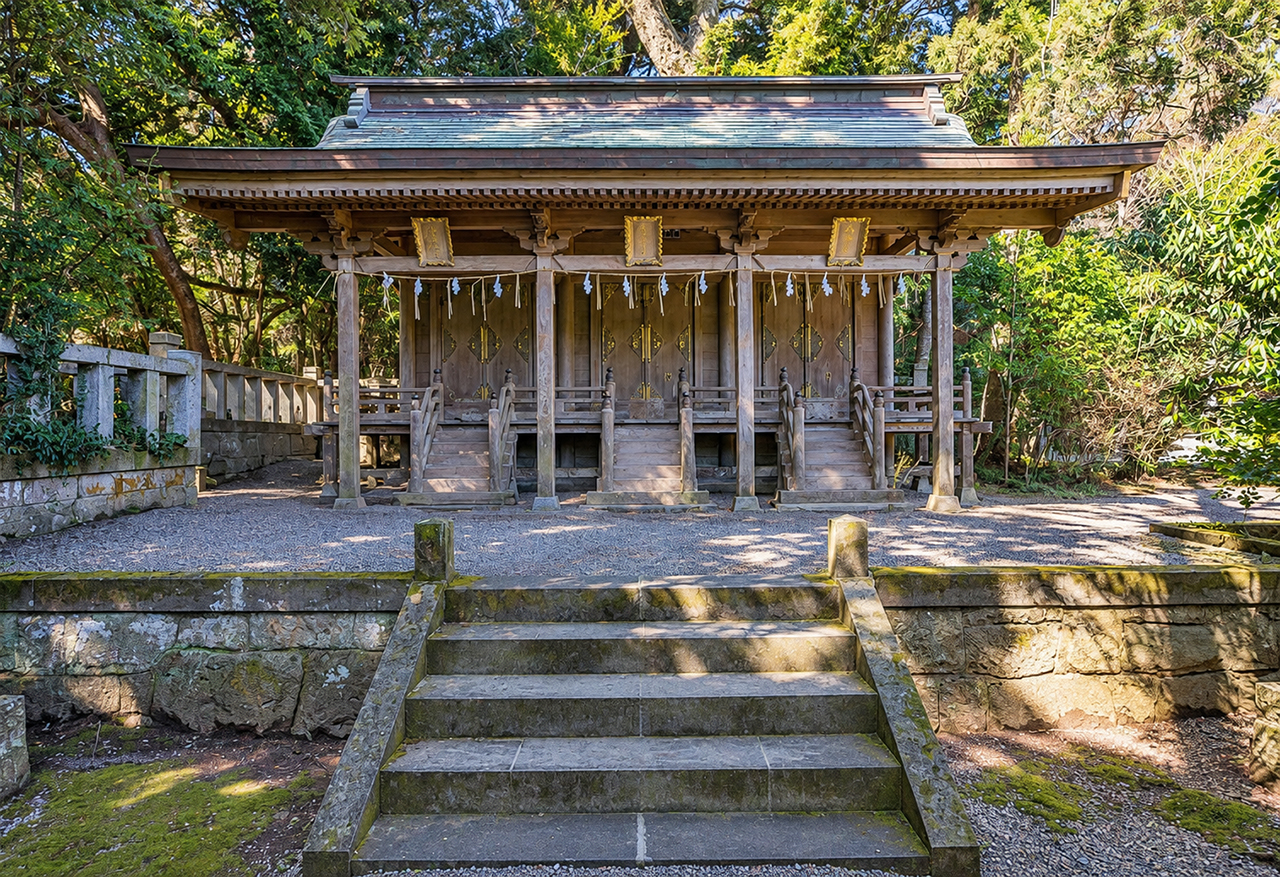 大洗磯前神社 末社併合奉斎殿(西殿)