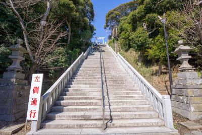 大洗磯前神社 大洗磯前神社 石段