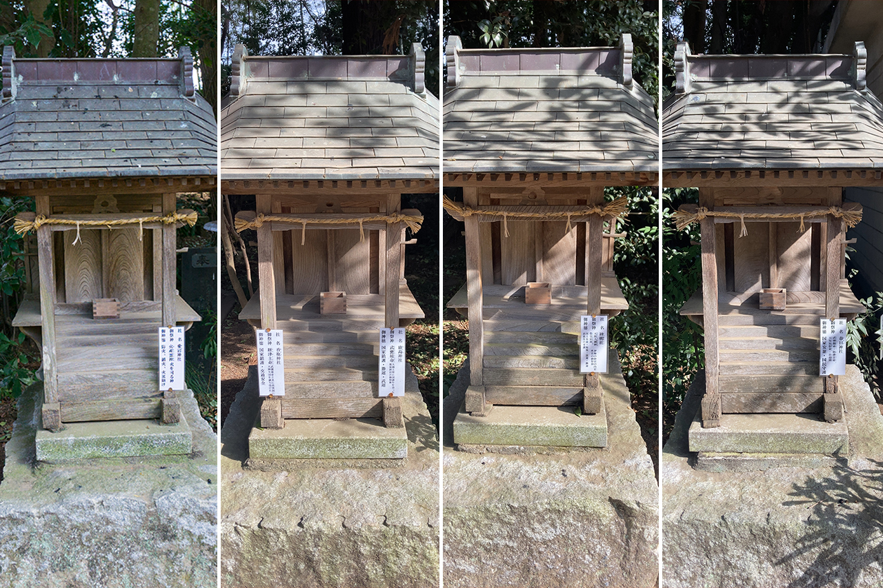 春日神社・神明神社・鹿島神社・香取神社・愛宕神社 社殿