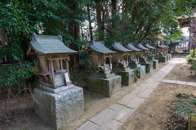 大寳八幡宮 末社社殿一覧