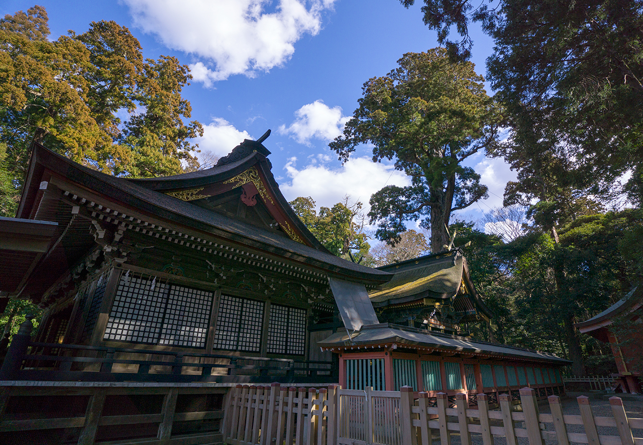 石の間・幣殿・本殿