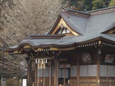 女化神社 拝殿