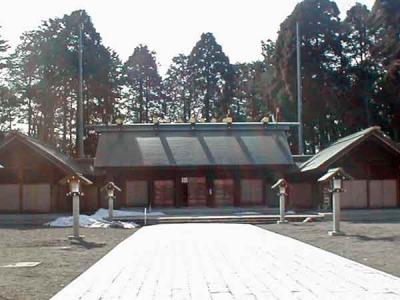 石川護國神社 拝殿