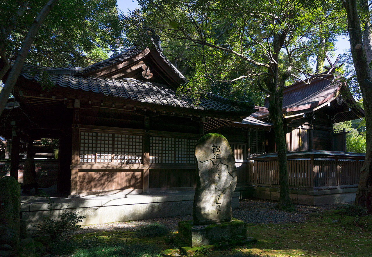 金谷神社の拝殿・幣殿・本殿