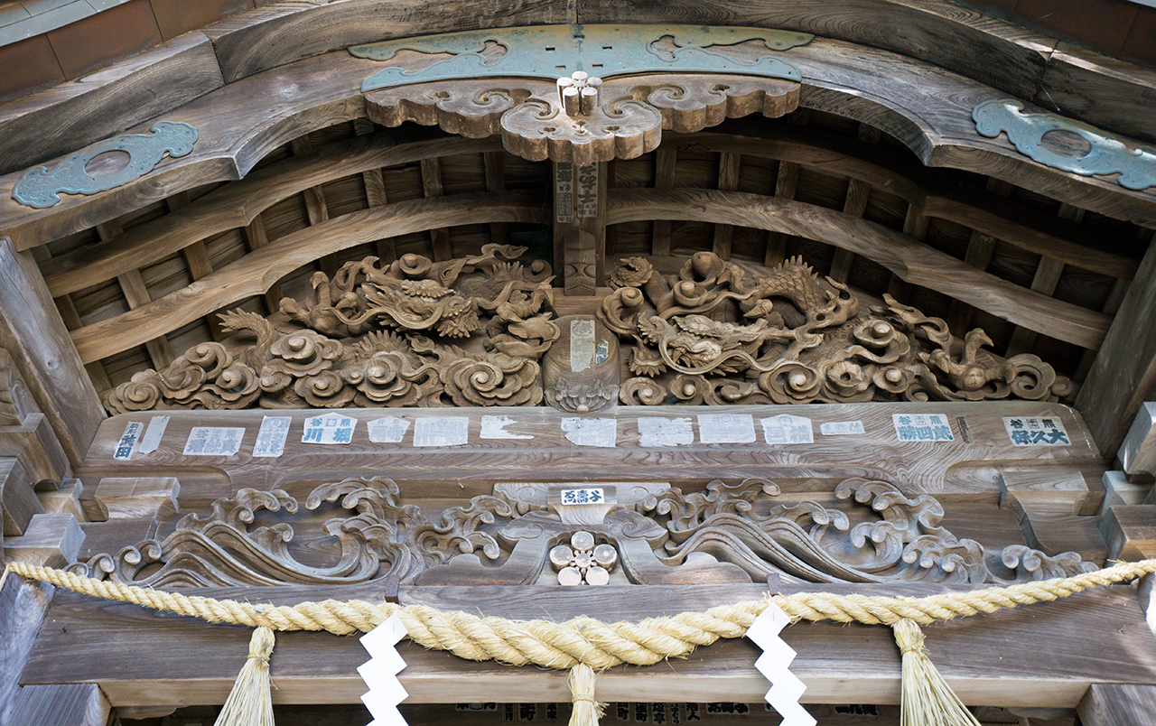 東神門 彫刻