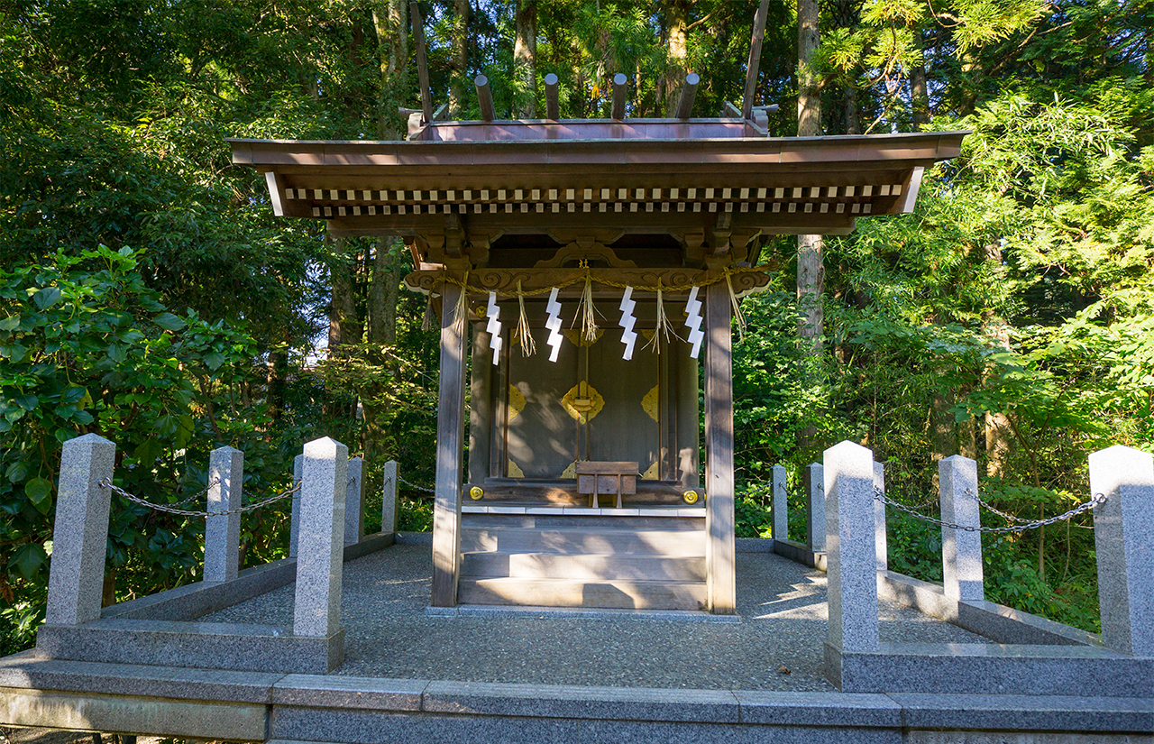 白山比咩神社 禊社 社殿