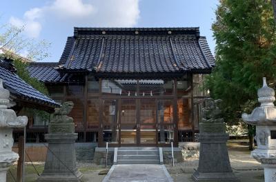 平松春日神社 社殿