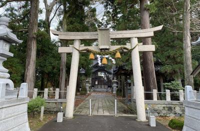 林郷八幡神社 鳥居