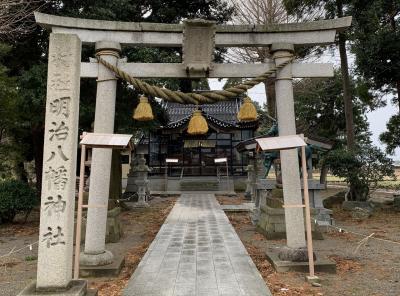明治八幡神社 鳥居