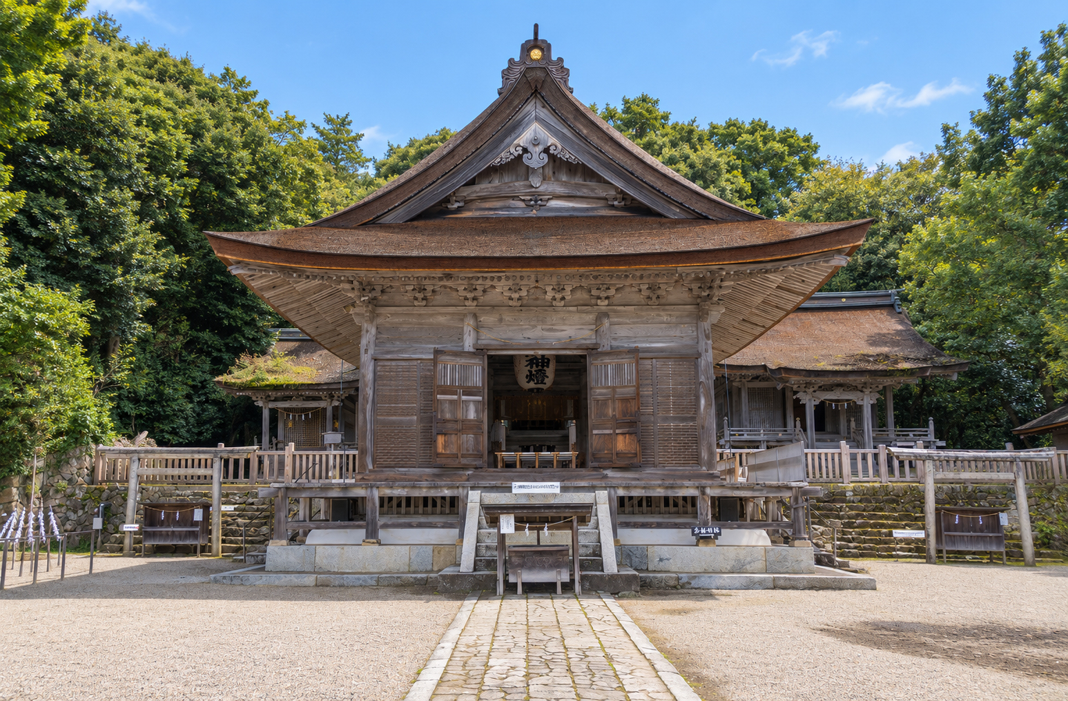 気多大社 拝殿 正面