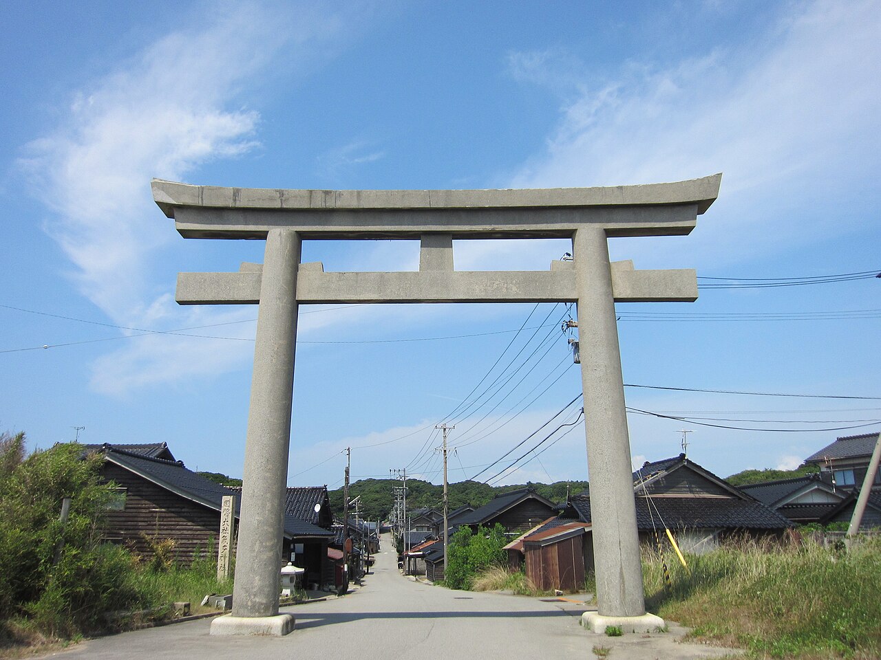 気多大社 一の鳥居