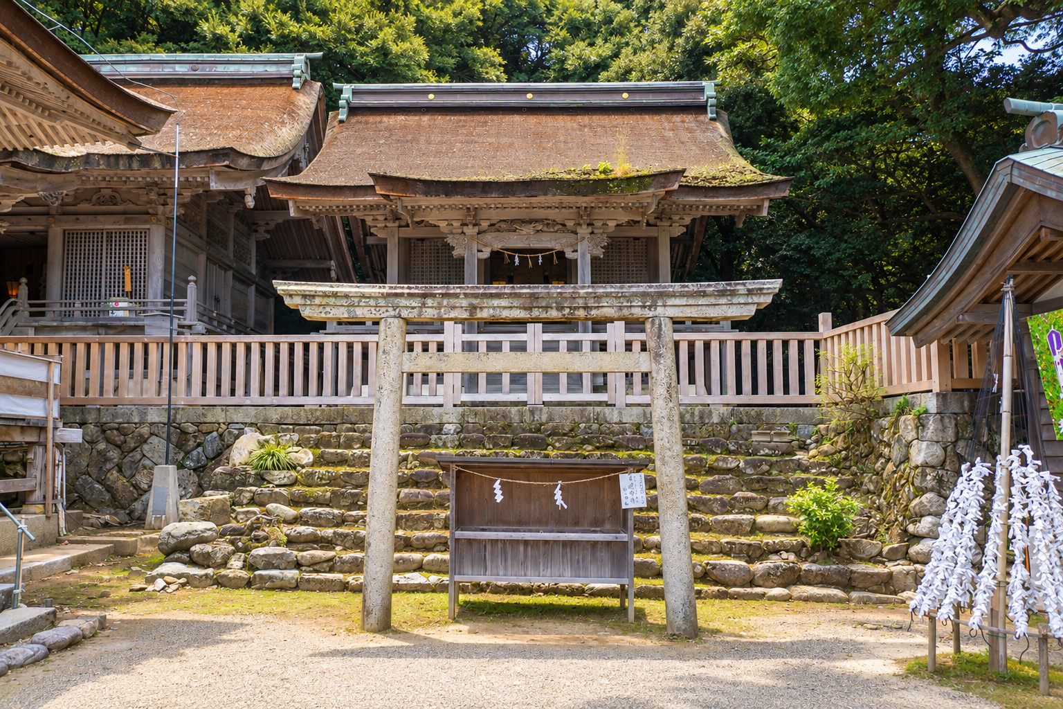 気多大社 白山神社 鳥居