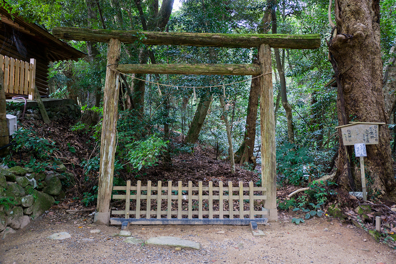 気多大社 楊田神社の鳥居