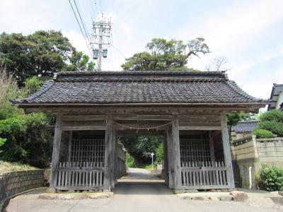 気多大社 気多大社 随身門 屋根にカバー無し