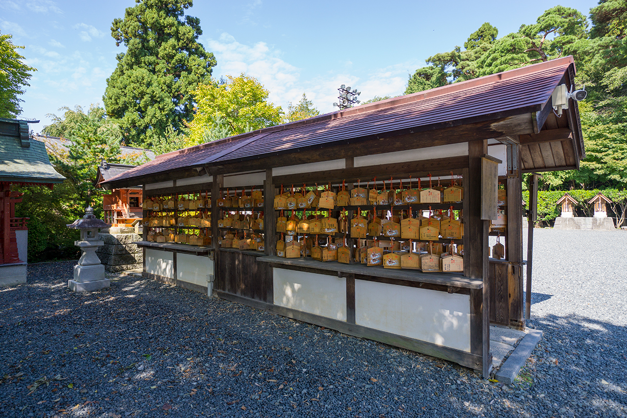 盛岡天神社 絵馬トンネル