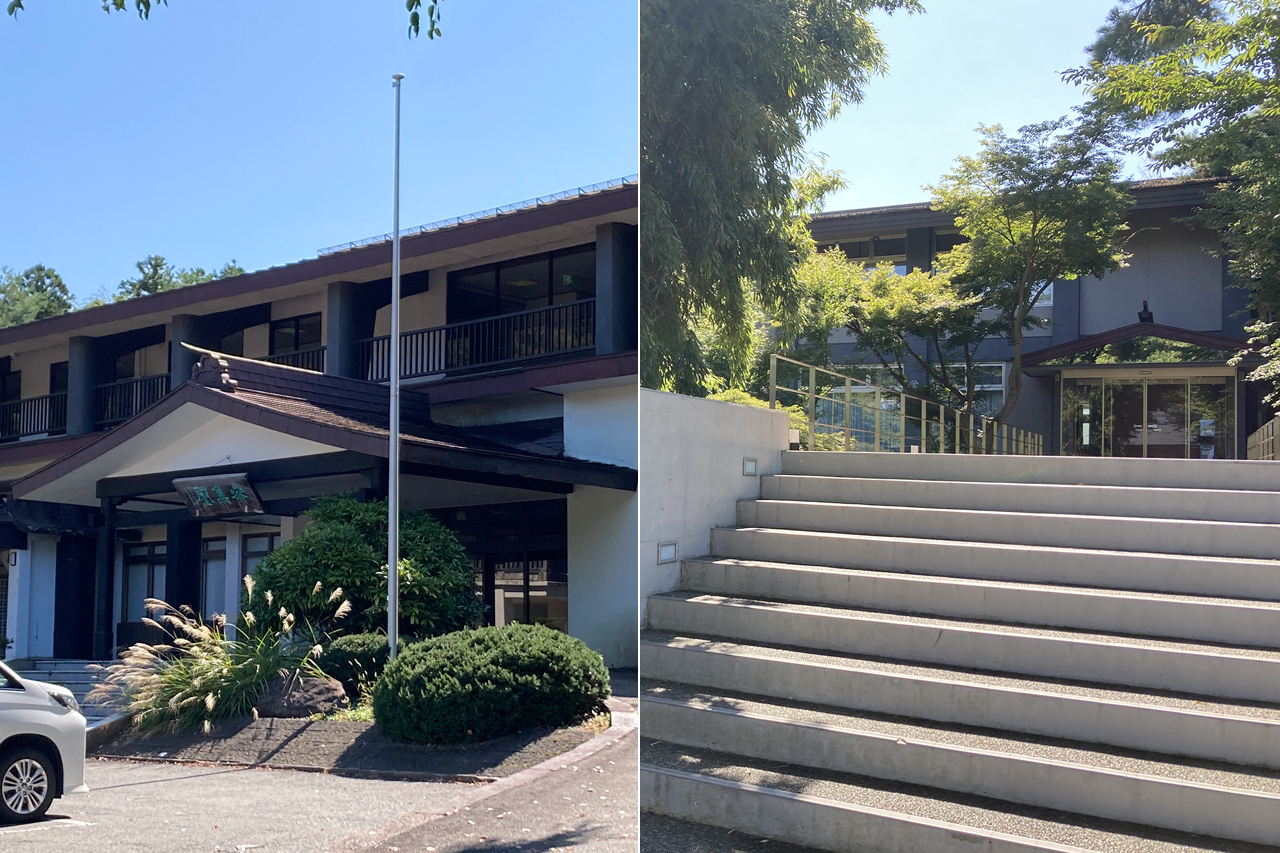 参集殿と崇敬殿