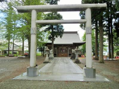 大宮神社 鳥居と拝殿