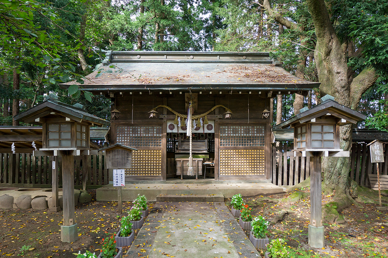 水沢招魂社 社殿