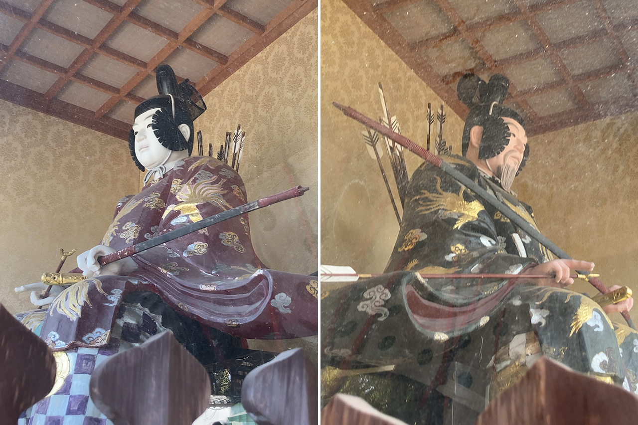 大門の随身像