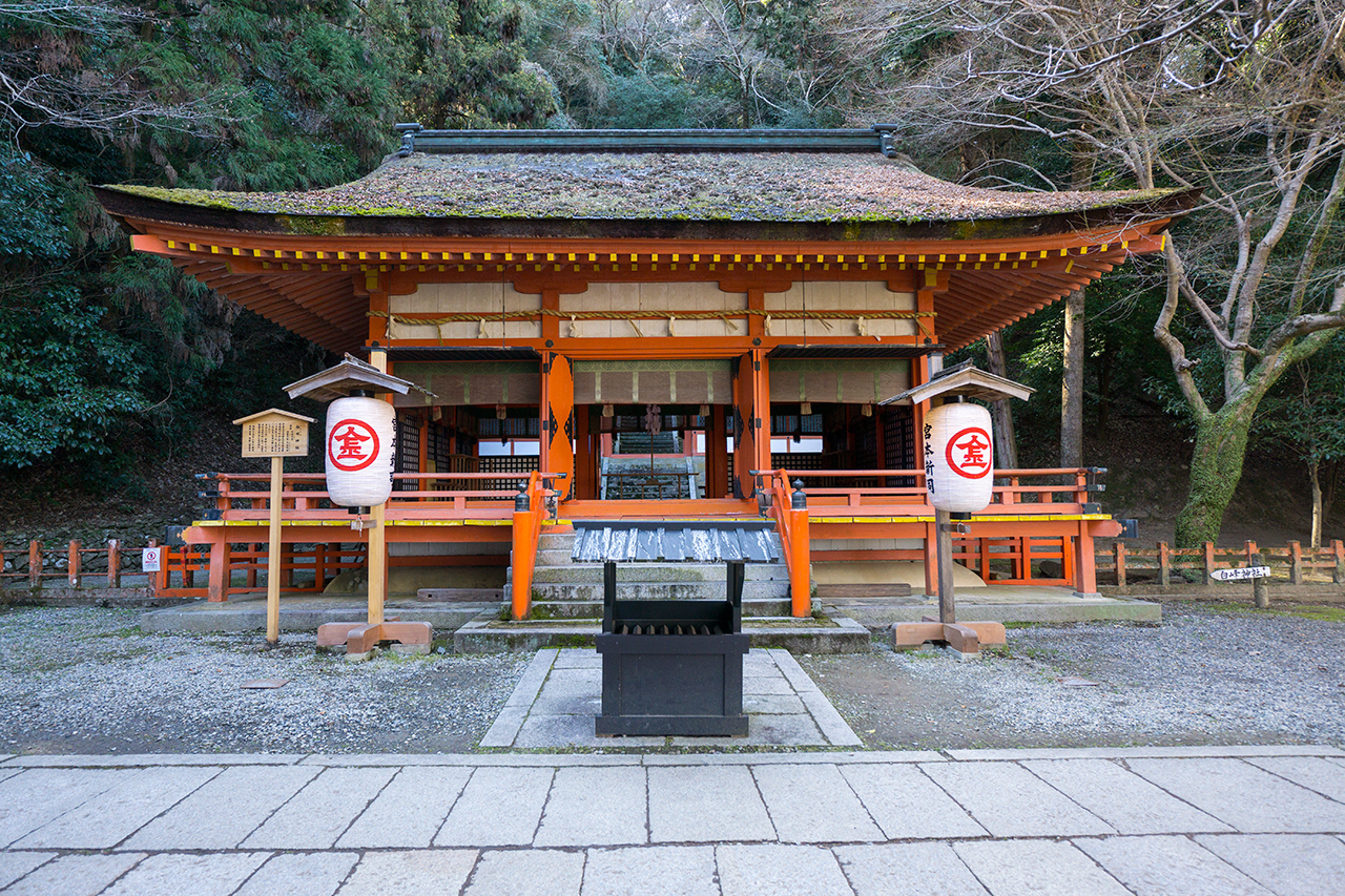 白峰神社 拝殿 正面