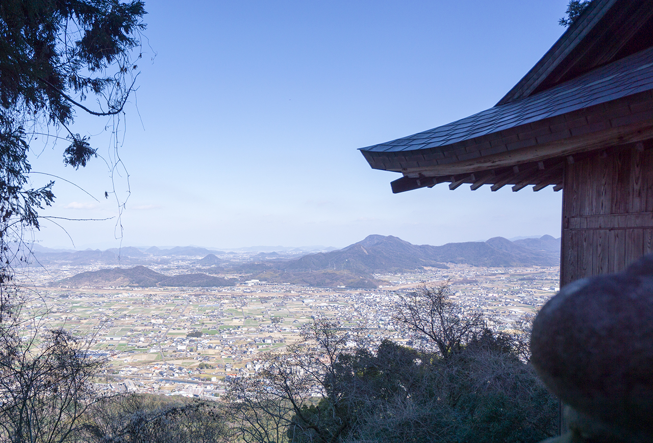 厳魂神社(奥社) からの風景
