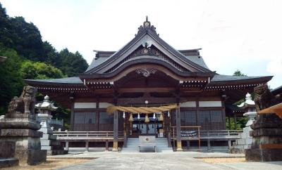 粟井神社 拝殿
