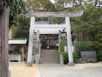 熊野神社 鳥居と拝殿