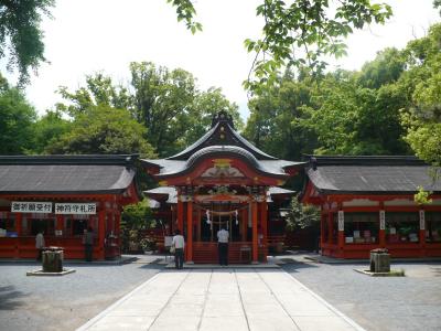 枚聞神社 勅使殿と長庁