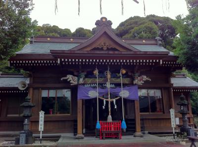 加紫久利神社 拝殿