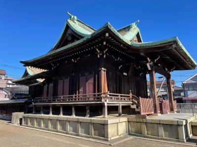 横浜熊野神社 拝殿