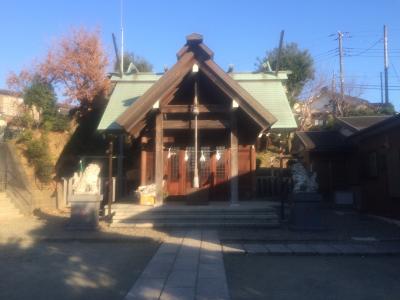 神明社 拝殿