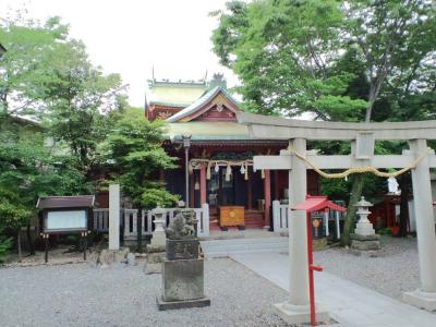 浅間神社 鳥居と拝殿