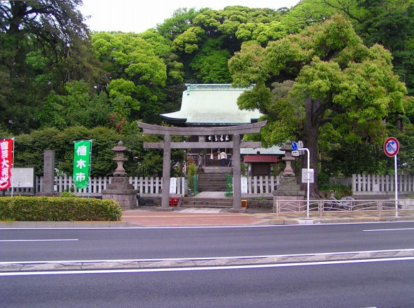 鳥居と拝殿