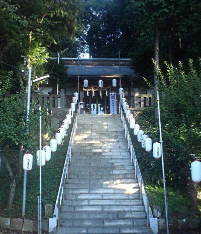 永谷天満宮 階段と神門