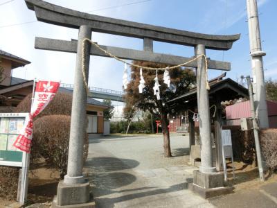 市ヶ尾杉山神社 鳥居