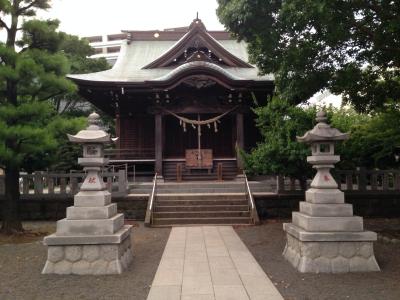 大棚杉山神社 拝殿