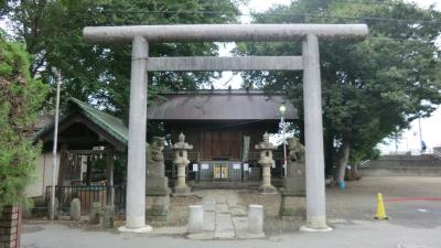 二子神社 鳥居と拝殿