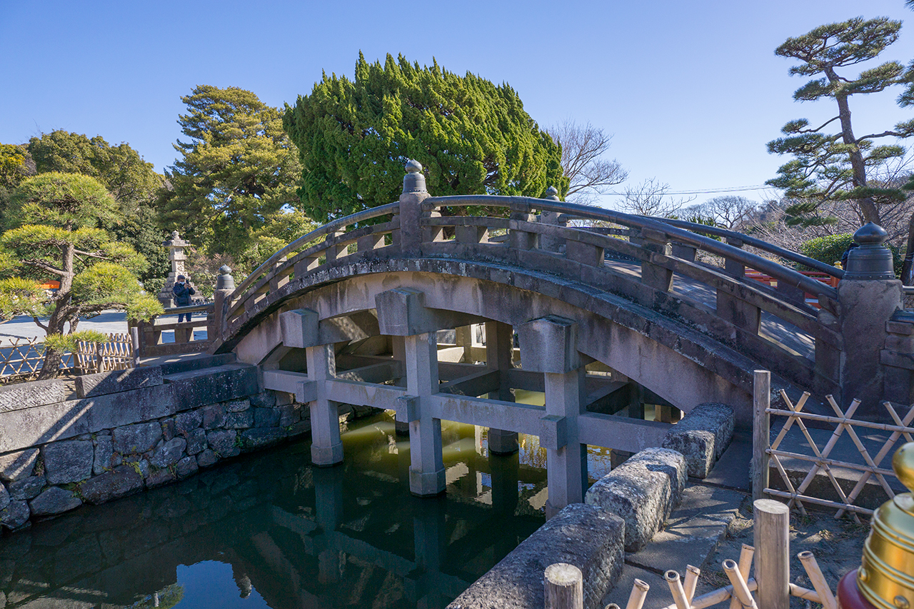 太鼓橋 横