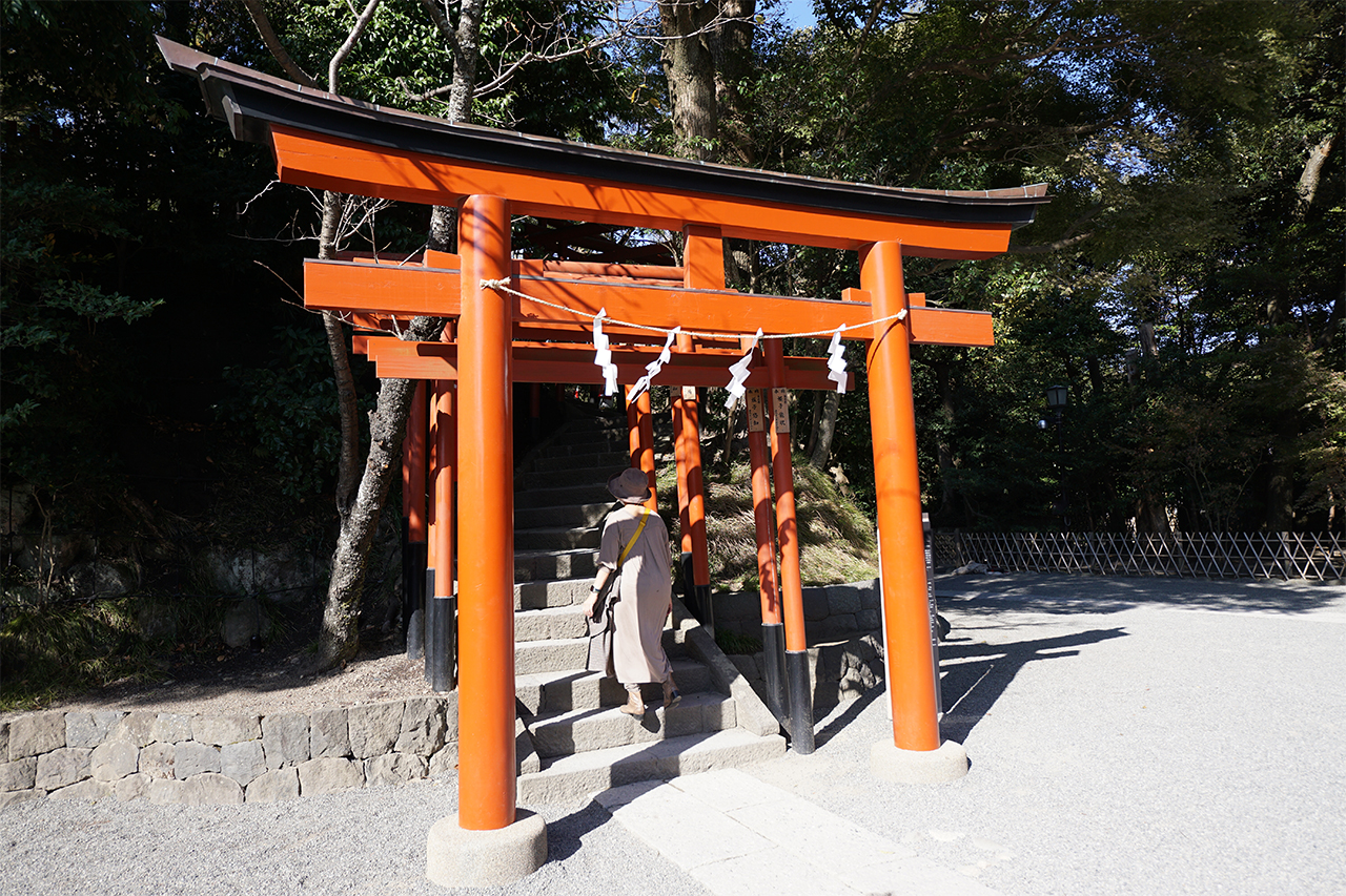 丸山稲荷社 鳥居