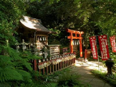 佐助稲荷神社 鳥居と拝殿
